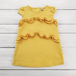 Janie and Jack Mustard Yellow Dress Size 18-24m